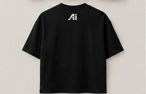 AI WROTE THIS SHIRT on model